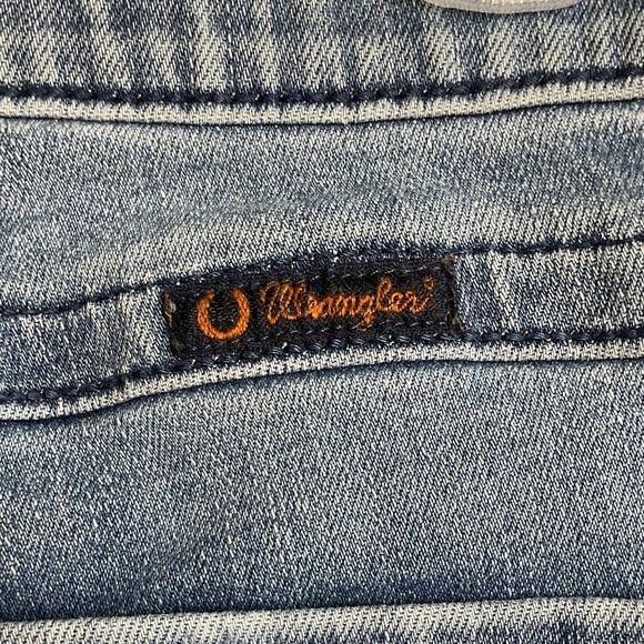 Wrangler Willow Ultimate Riding Med Wash Bootleg Jeans 9x32 - Picture 8 of 13